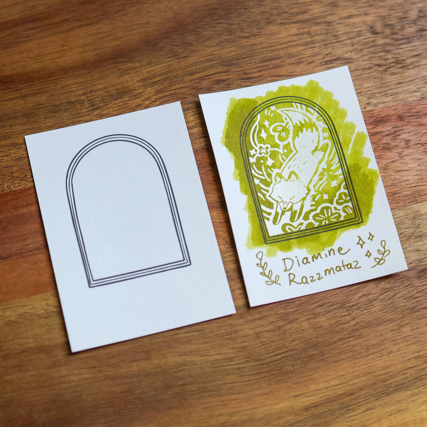 Thousand Skies - Ink Cards - Flower Tales