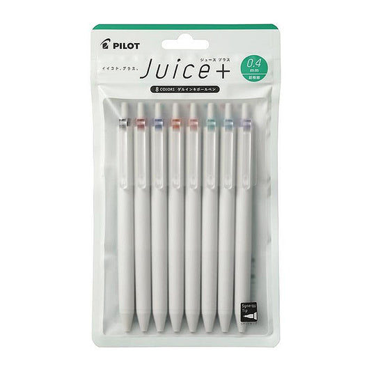 Pilot Juice+ Gel Pen - 0.4mm - 8 Color Set