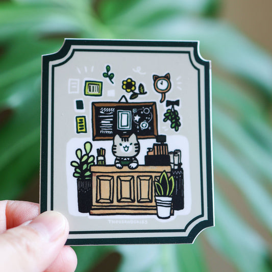 Thousand Skies - Vinyl Sticker - Stationery Store