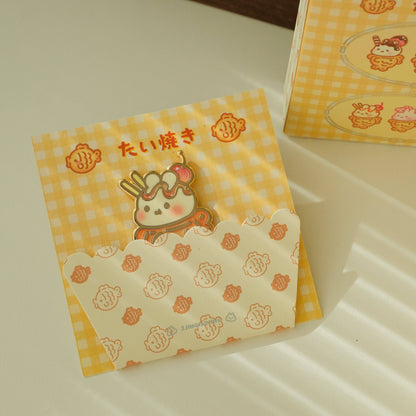2jingis2jing Blind Box Pin - Bunnie Taiyaki