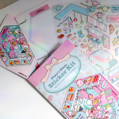 Atelier by Jo - Build-Your-Own 3D Scene Sticker Kits