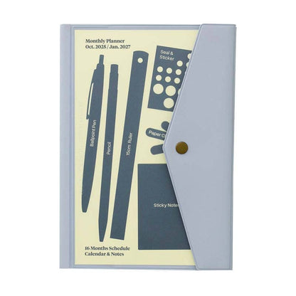 Hightide 2026 Fügen Monthly Planner - A5