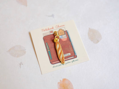 Justine Gilbuena - Notebook Charm - Baguette