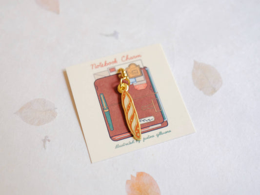 Justine Gilbuena - Notebook Charm - Baguette