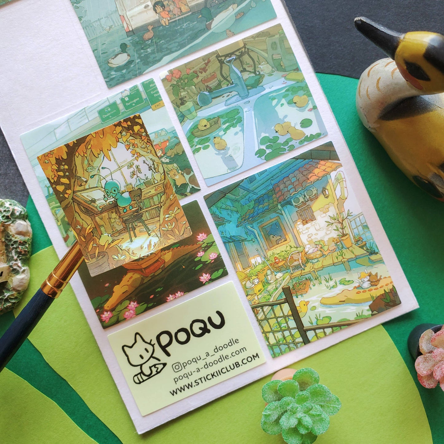 STICKII - Sticker Sheet - Tiny Adventures