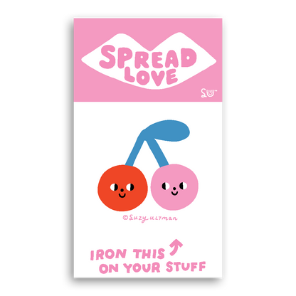 Hot Dang Press - HDP x Suzy Ultman L'il Something Iron-On Cards - 6 Pack of Love