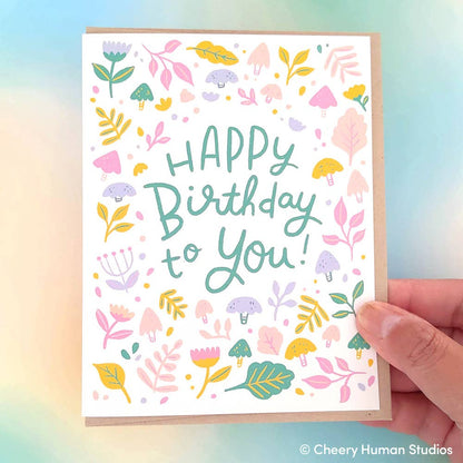 Cheery Human Studios - "Happy Birthday to You" Greeting Card