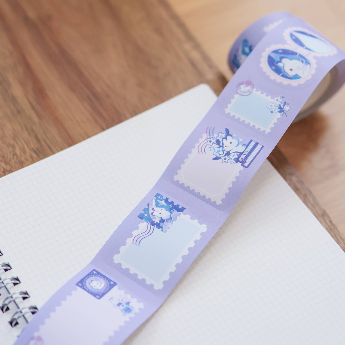 Thousand Skies - Kiss Cut Paper Roll Labels - Star Bouquet