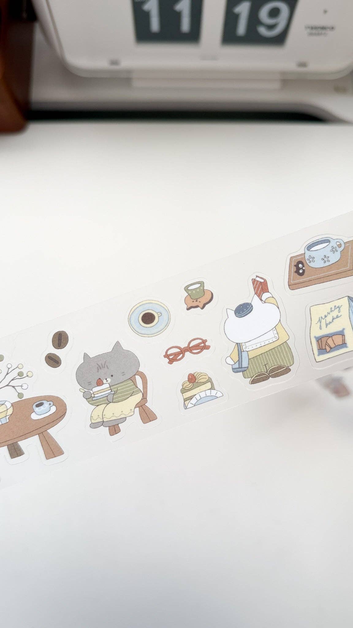 Kuboandlucy x Idiot Sandwich - PET Tape - A Cup of Journaling