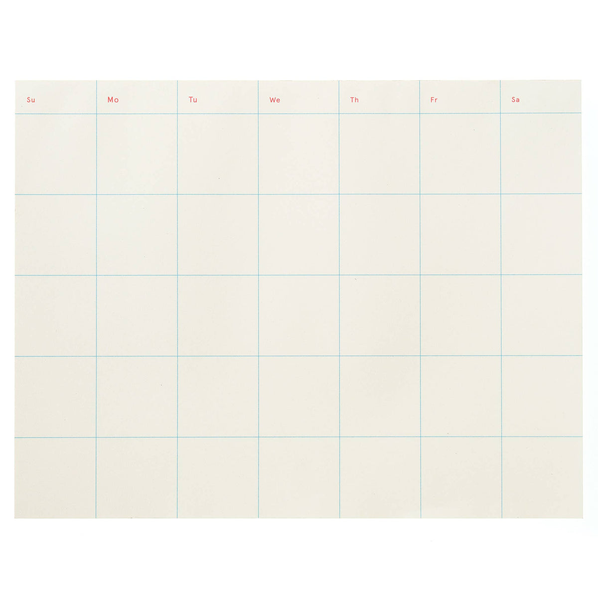 Shorthand Press - Calendar Notepad