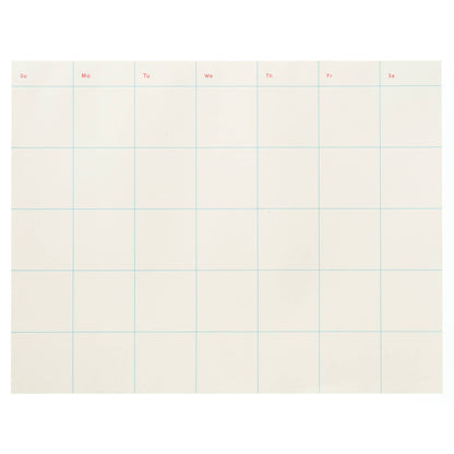 Shorthand Press - Calendar Notepad