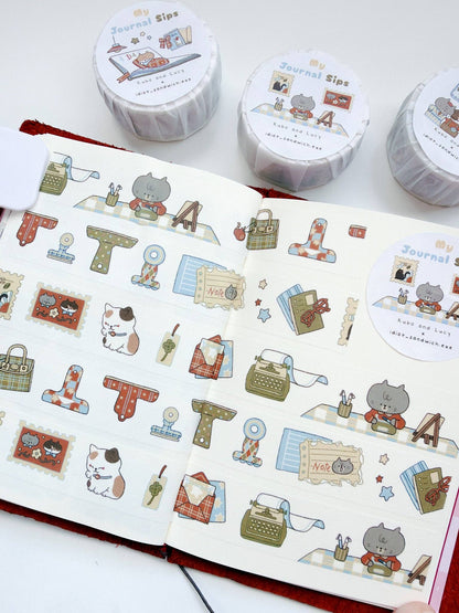 Kuboandlucy x Idiot Sandwich Washi Tape - My Journal Sips - Stationery