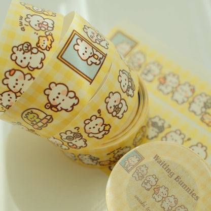 2jingis2jing - Waiting Bunnies Washi Tape
