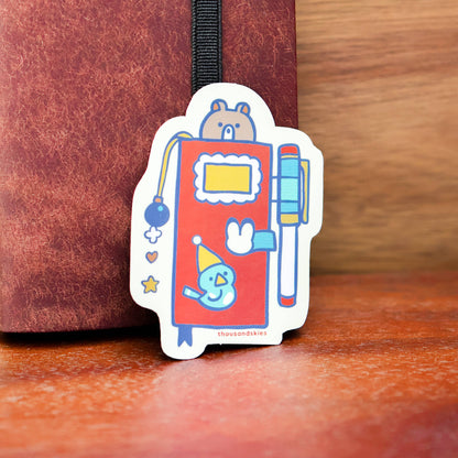 Thousand Skies - Holographic Vinyl Sticker - Weekly Journal