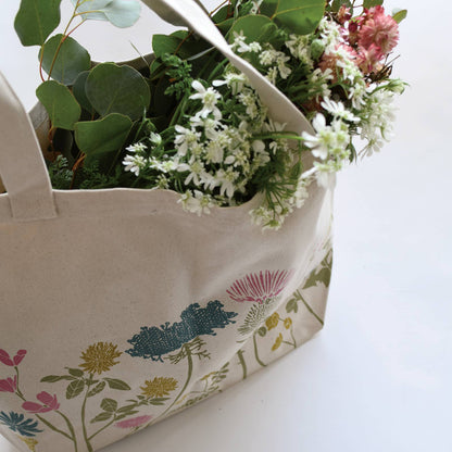 June & December - Wildflower Organic Market Tote Bag