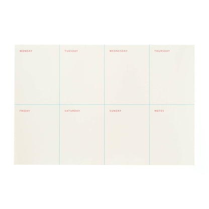 Shorthand Press - Weekly Notepad