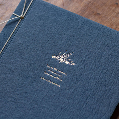 Oblation Papers & Press - Handmade Paper Journal - Ralph Waldo Emerson