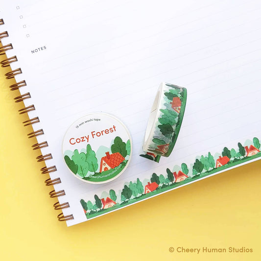 Cheery Human Studios - Cozy Forest Washi Tape