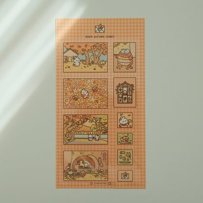 2jingis2jing - Sticker Sheet - When Autumn Comes