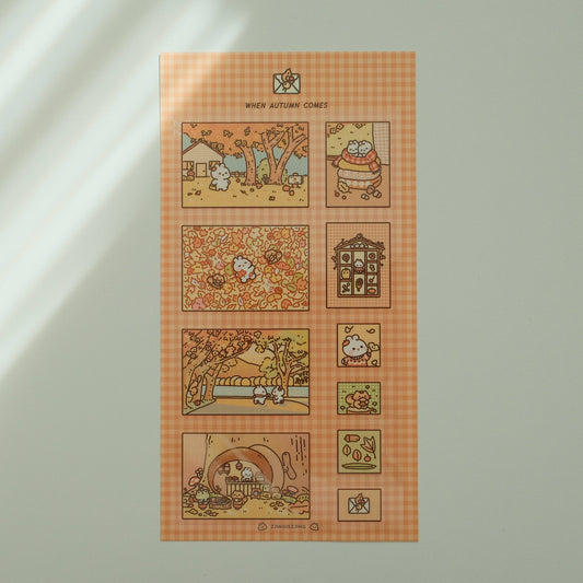 2jingis2jing - Sticker Sheet - When Autumn Comes