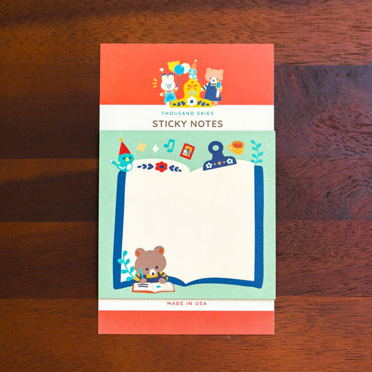Thousand Skies - Sticky Notes - Journaling Bear
