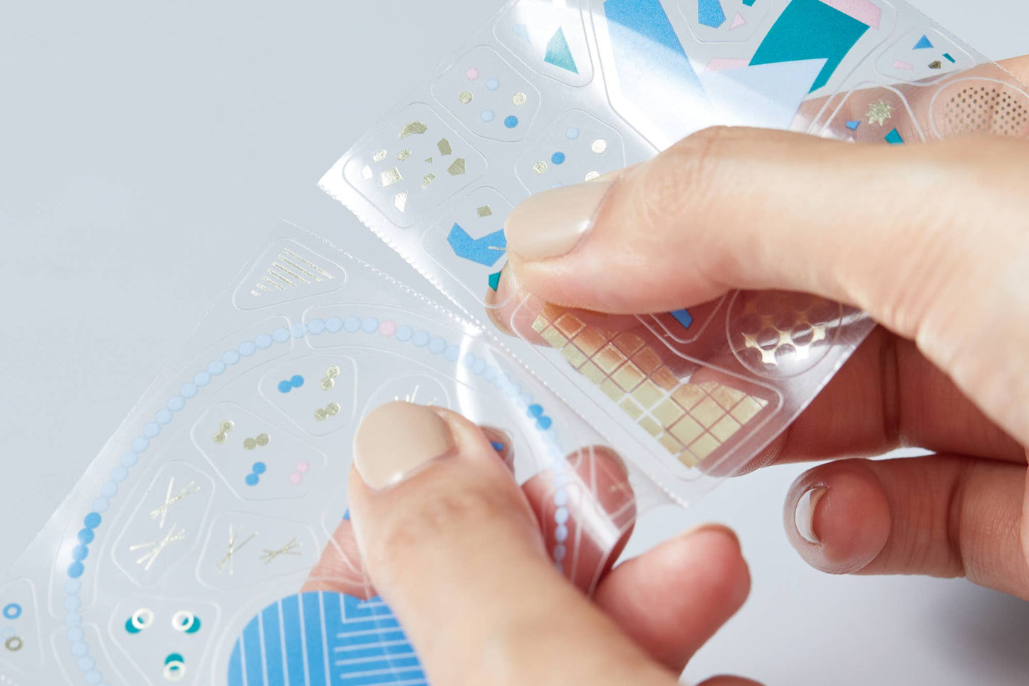 King Jim Coffret Roll Stickers - Lagoon Blue