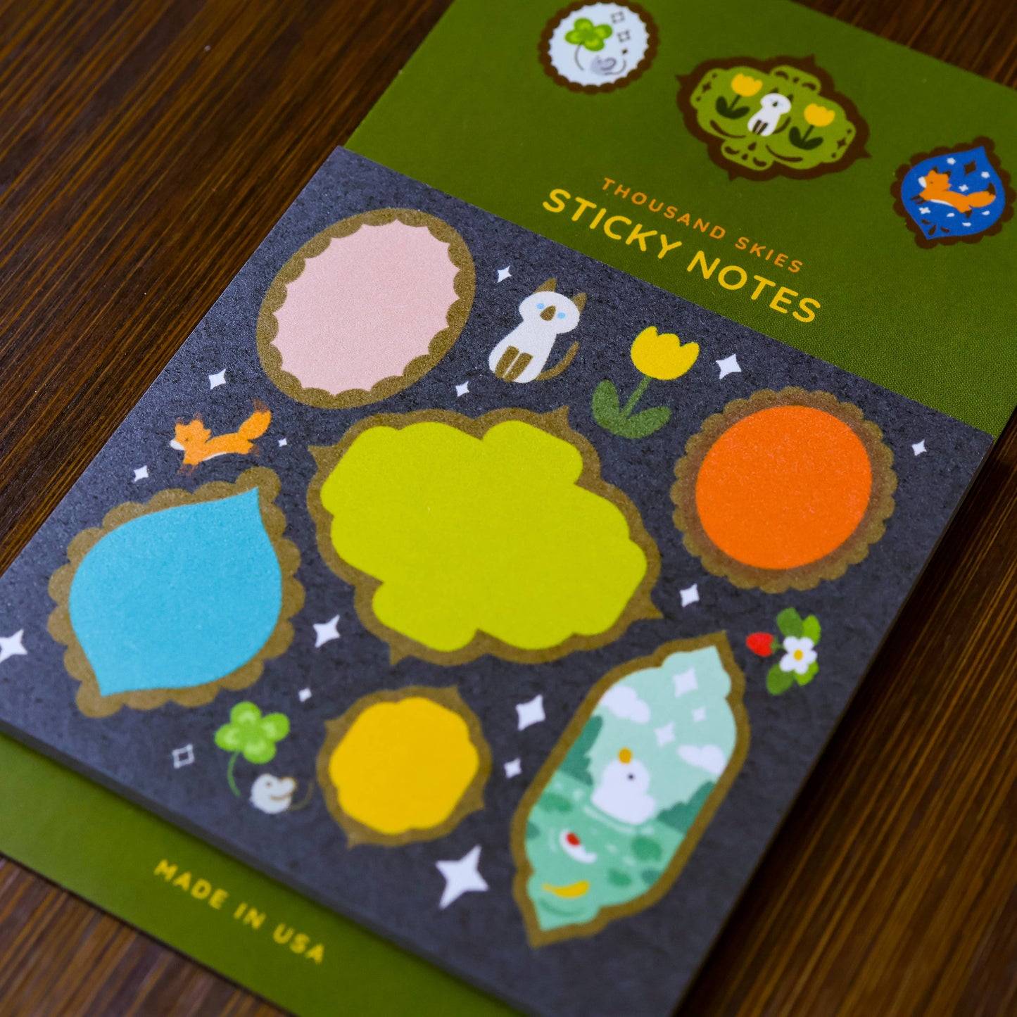 Thousand Skies - Sticky Notes - Retro Frames