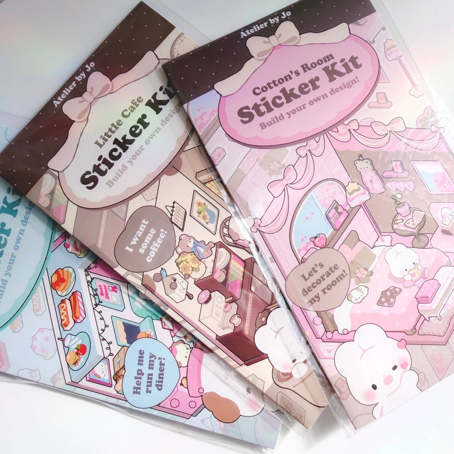 Atelier by Jo - Build-Your-Own 3D Scene Sticker Kits