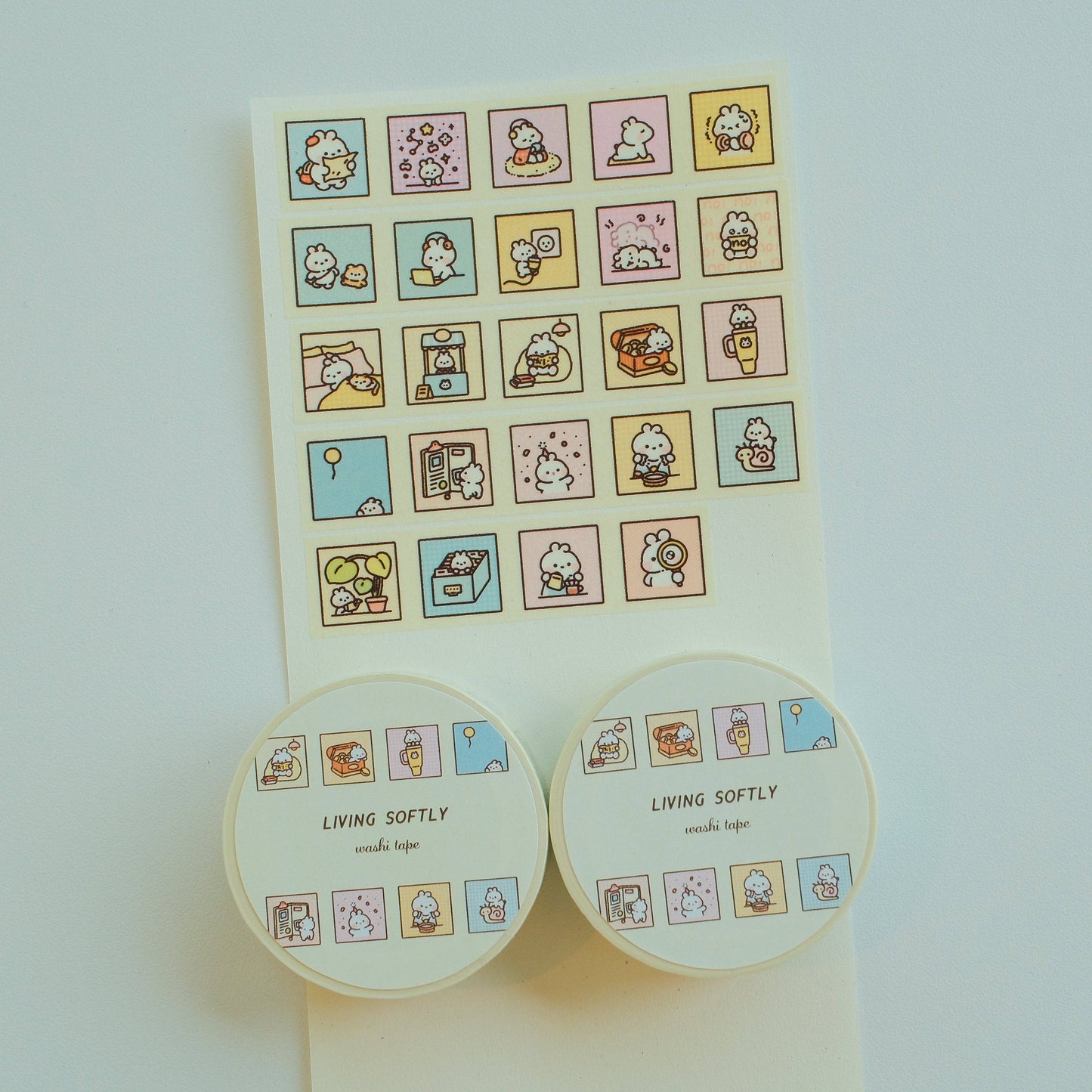 2jingis2jing - Living Softly Washi Tape