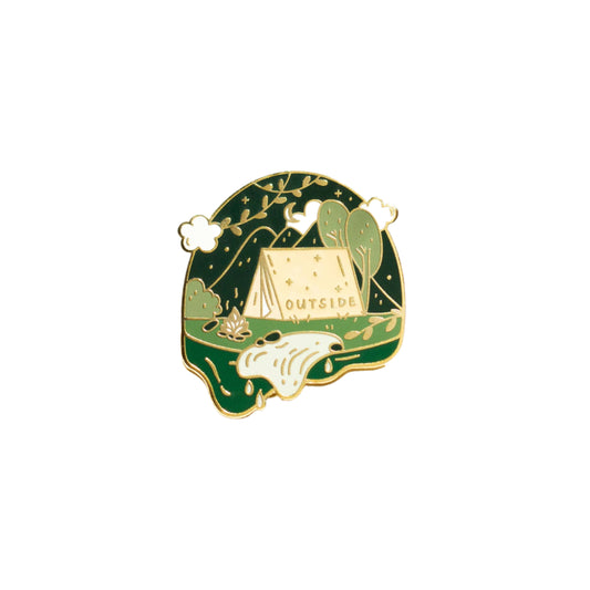 Occasionalish - Campsite Enamel Pin