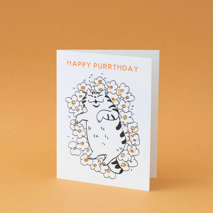 Kayan Pepper Co. - Greeting Card - Happy Purrthday