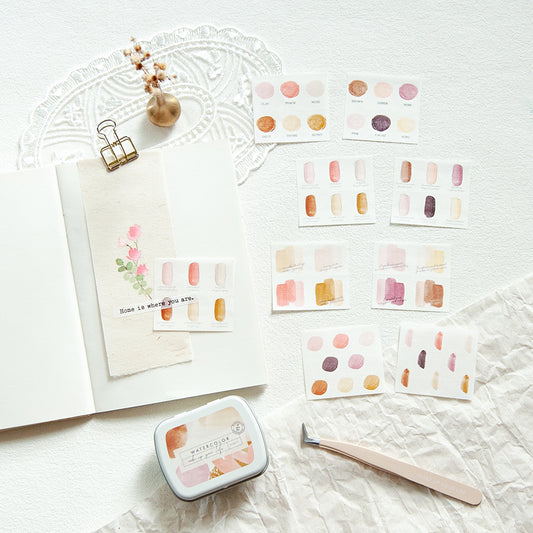 MU Mini Tin Palette Stickers - No.05