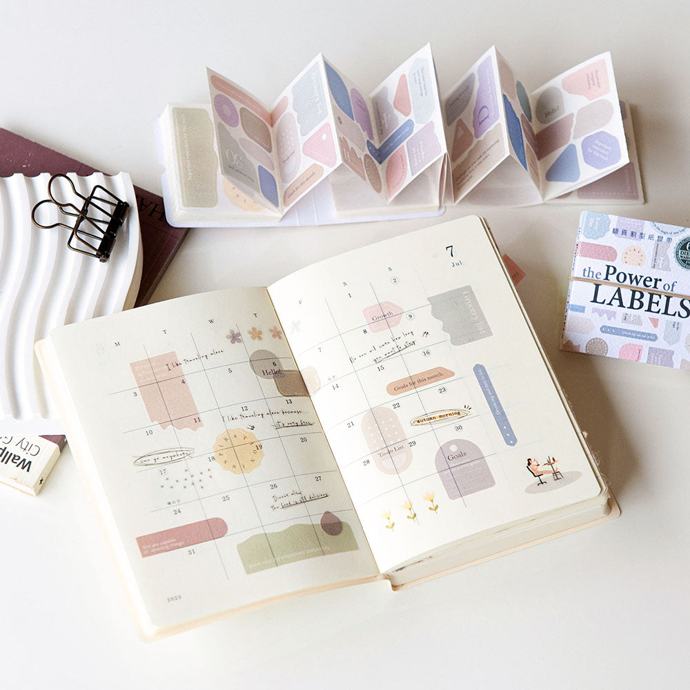 MU Die-Cut Washi Book - Power of Labels