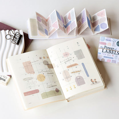 MU Die-Cut Washi Book - Power of Labels