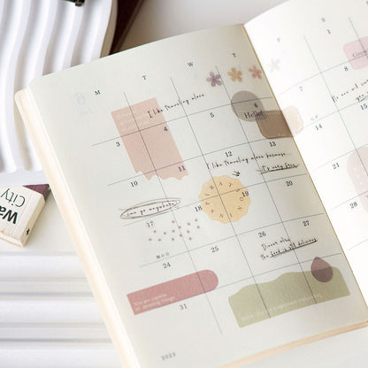 MU Die-Cut Washi Book - Power of Labels