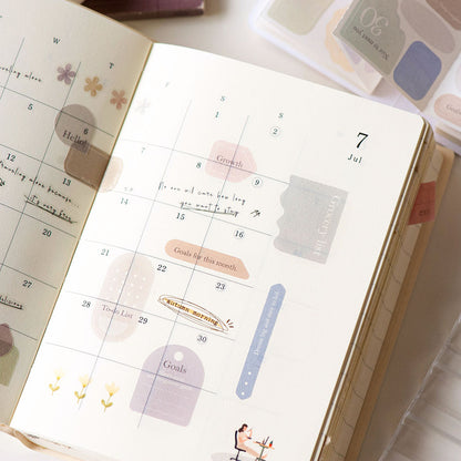 MU Die-Cut Washi Book - Power of Labels