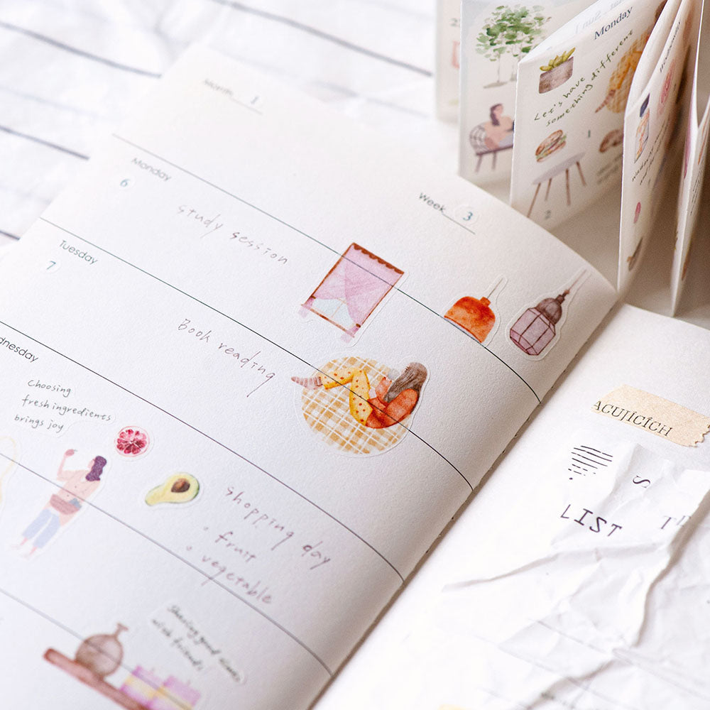 MU Die-Cut Washi Book - Verses of Life