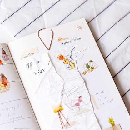 MU Die-Cut Washi Book - Verses of Life