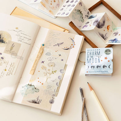 MU Die-Cut Washi Book - Charm of the Moon