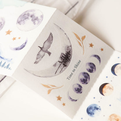 MU Die-Cut Washi Book - Charm of the Moon