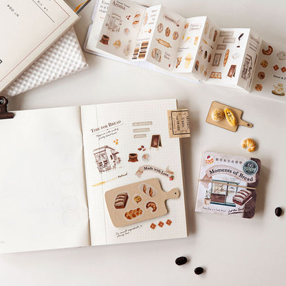 MU Die-Cut Washi Book - Moments of Bread
