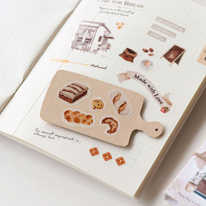 MU Die-Cut Washi Book - Moments of Bread