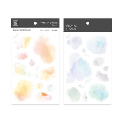 MU Print-On Sticker Sheet - No.113