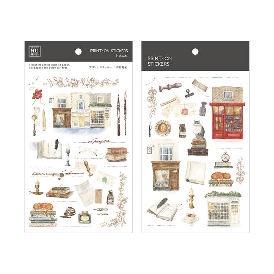 MU Print-On Sticker Sheet - No.260