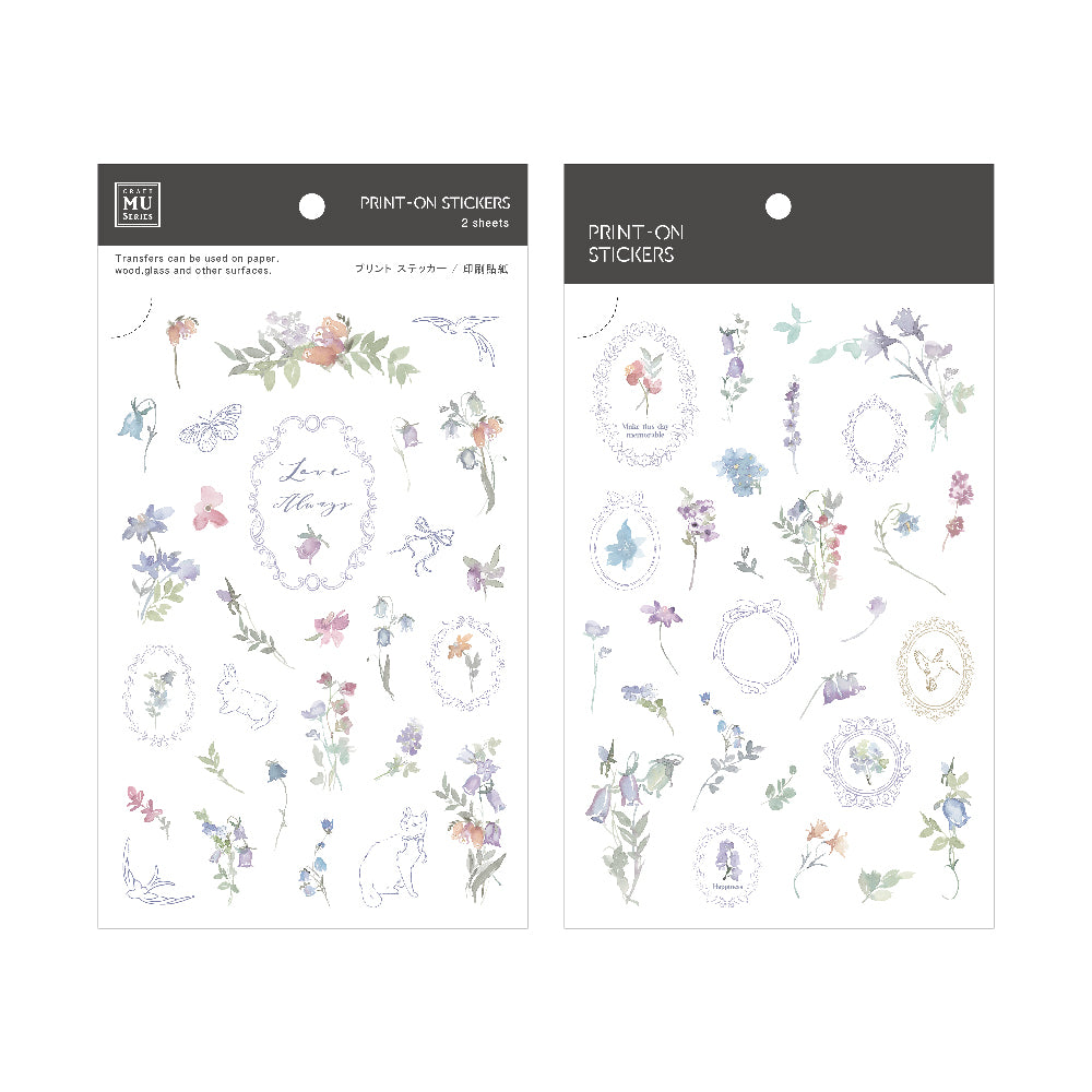 MU Print-On Sticker Sheet - No.261