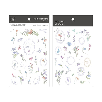 MU Print-On Sticker Sheet - No.261