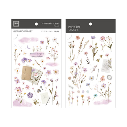 MU Print-On Sticker Sheet - No.267