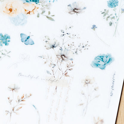 MU Print-On Sticker Sheet - Summer Blooms 268