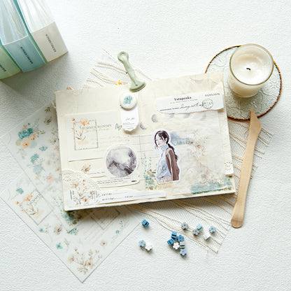 MU Print-On Sticker Sheet - Summer Blooms 268