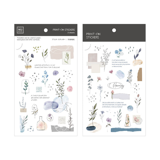 MU Print-On Sticker Sheet - Harmory 269
